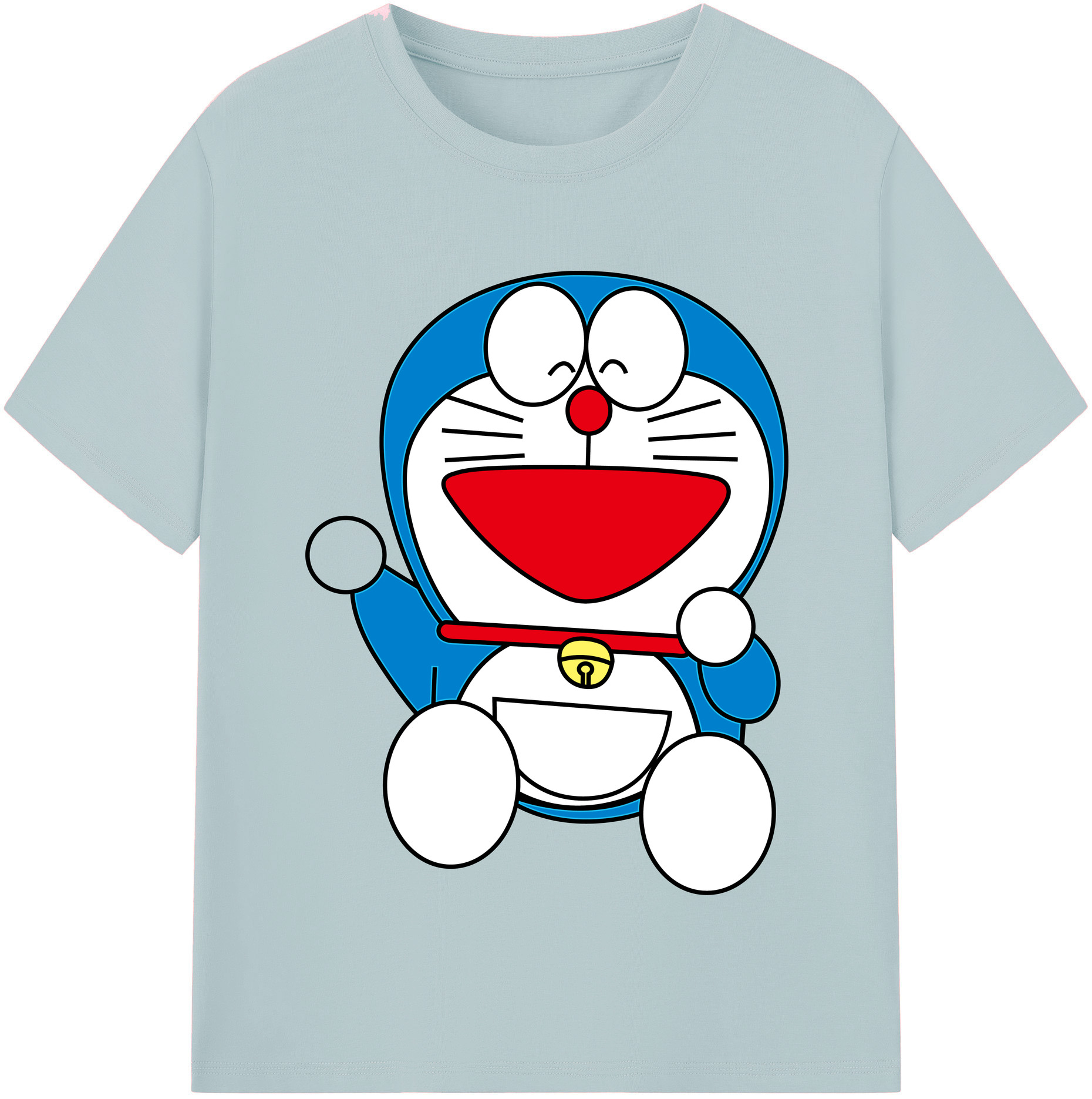 （画像用） ドラえもん Doraemon 綿100％半袖Tシャツ（フロントプリント）